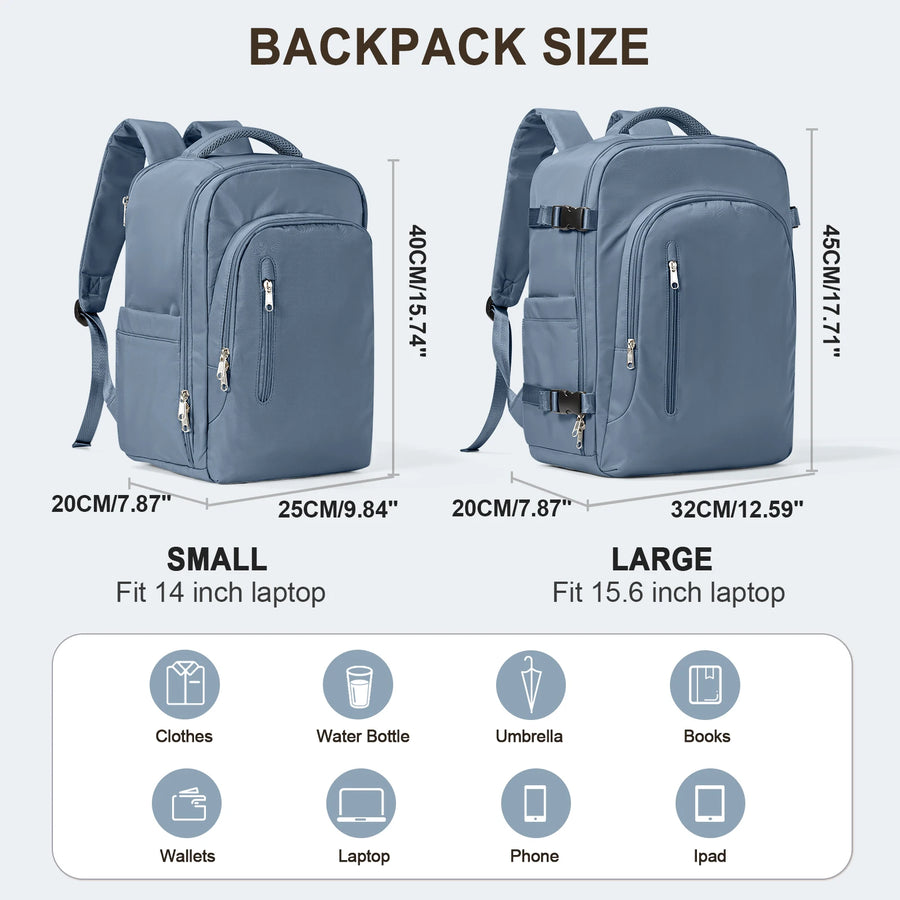 Laptop Bag Travel Backpack for Women Large Capacity