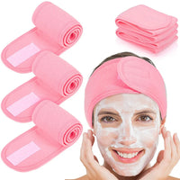 Women Adjustable SPA Facial Headband Bath Makeup Hair Band