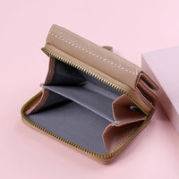 Women's Wallet Tri Fold Card Bag