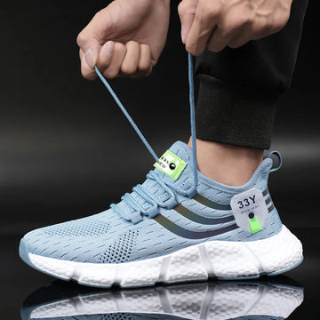 Women Sneakers 2023 New Mesh Breathable White Running Platform Shoes Comfortable Outdoor Sports Men Brand Shoes Tenis Masculino