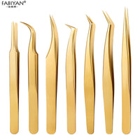 Eyelashes Tweezers Stainless Steel For Lashes Extension