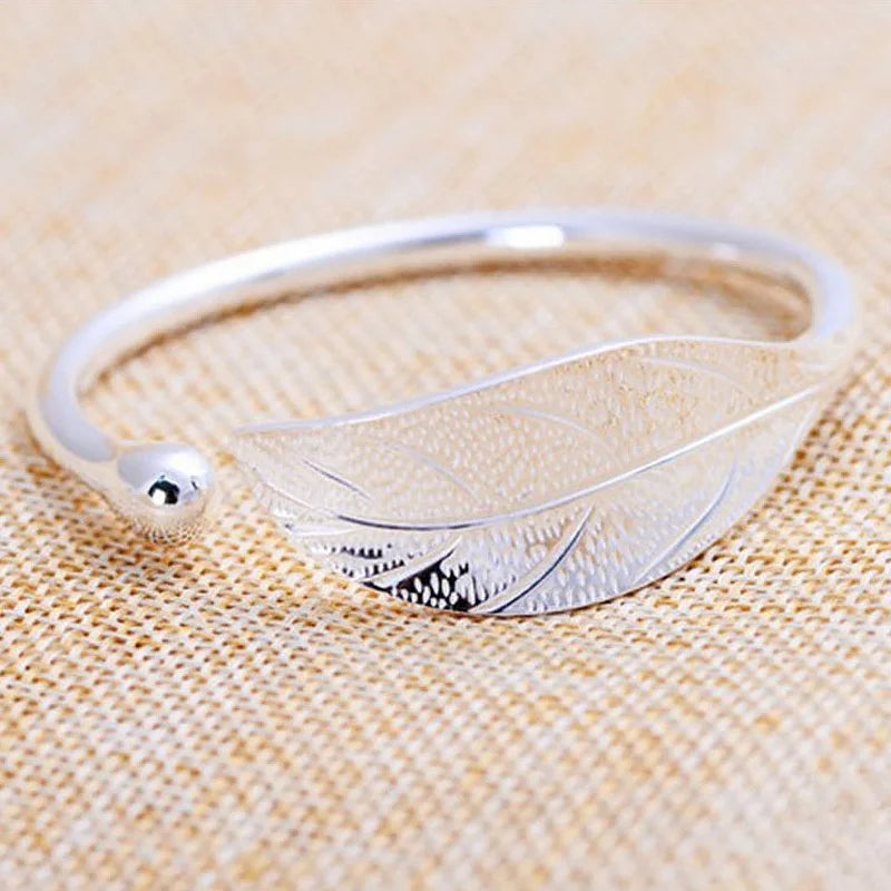 Fashion Silver Color Woman Cuff Bracelet