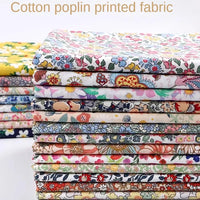 Cotton Printed Fabric Clothing Dresses