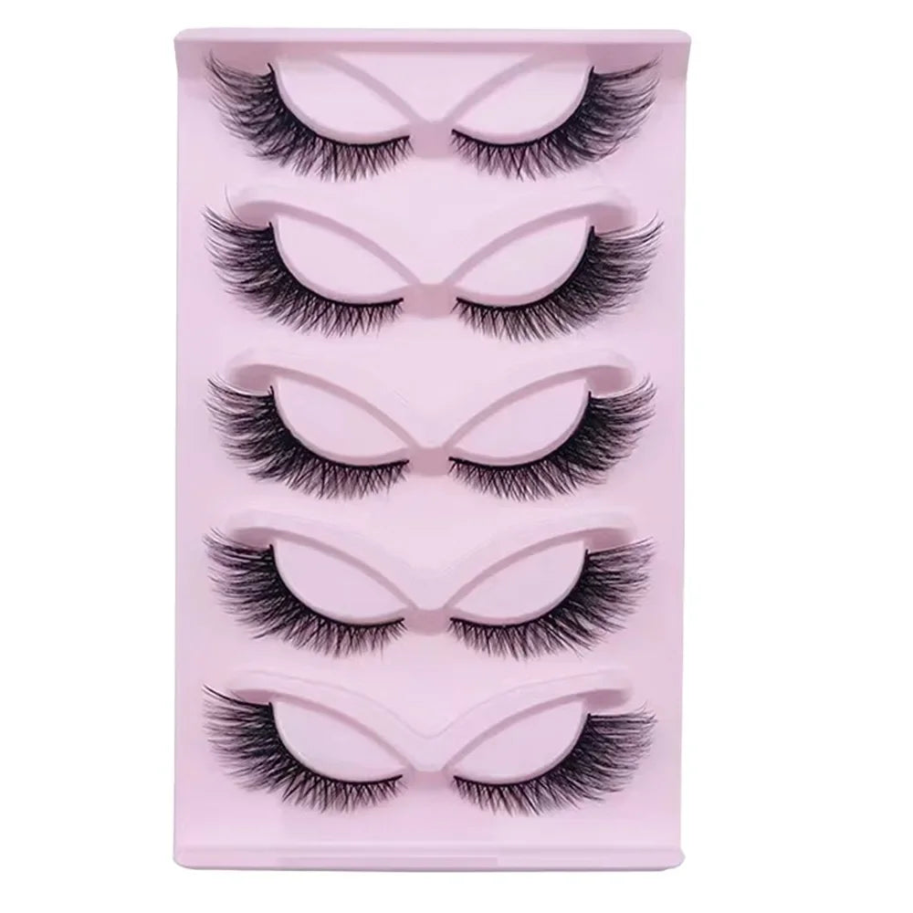 Cat Eye Lashes Wispy Fake Lashes