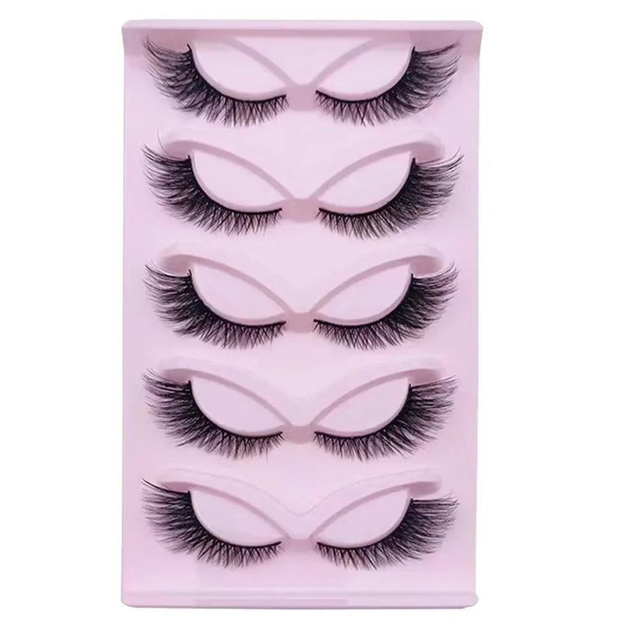 Cat Eye Lashes Wispy Fake Lashes