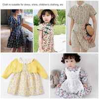 Cotton Printed Fabric Clothing Dresses