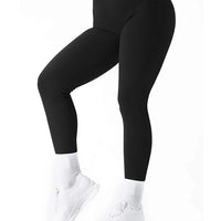 Seamless High Waist Gym Leggings Women Casual Skinny Stretch Pant Autumn