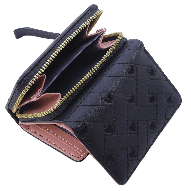 Women's Wallet Tri Fold Card Bag