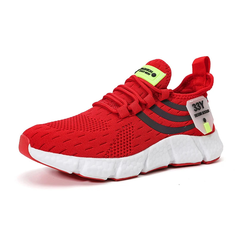 Women Casual Sports Shoes Breathable Lightweight Sneakers Anti-slip Flats Outdoor Running Walking Shoes Female Vulcanized Shoes