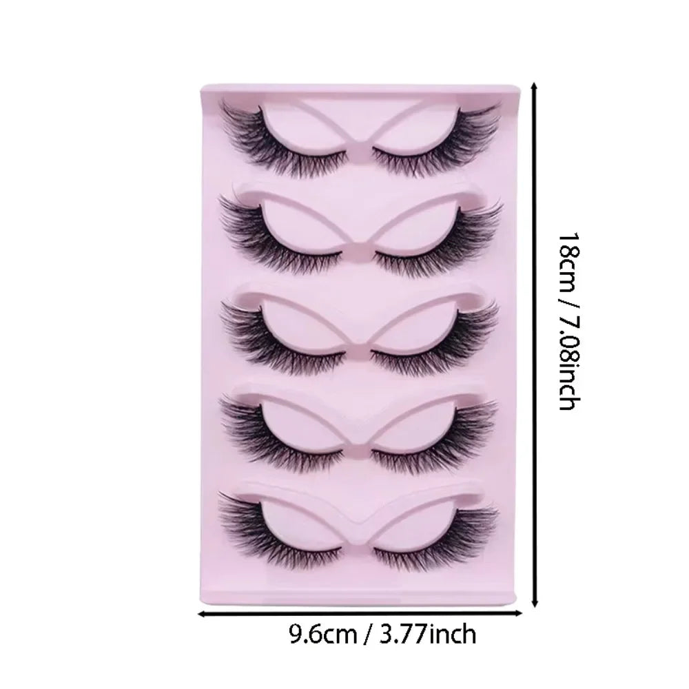 Cat Eye Lashes Wispy Fake Lashes